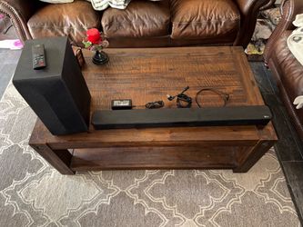 LG Soundbar with Subwoofer and Remote