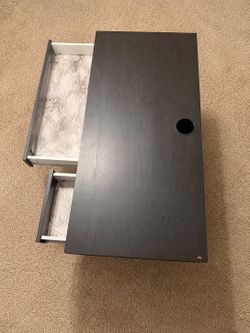 Office Desk/study table , black-brown, 41 3/8x19 5/8 "