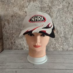 NHRA Drag Racing Championship Sport Service Flames Adjustable Cotton Hat