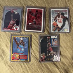 Michael Jordan card 1990’s lot