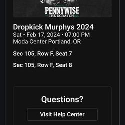 Dropkick Murphy tickets