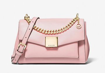 Michael Kors Pink Leather Crossbody Bag, New with Tags