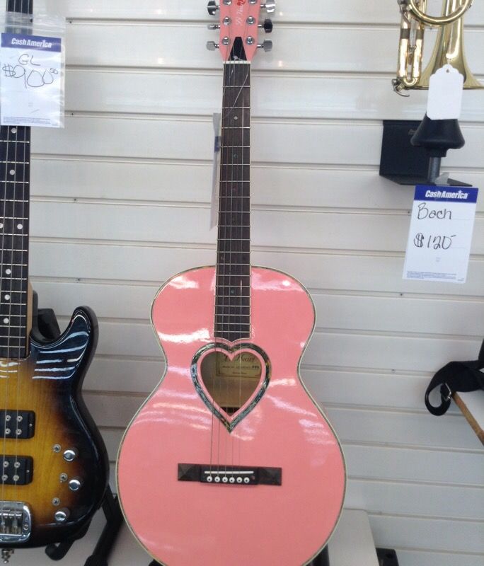 JJ Heart acoustic guitar
