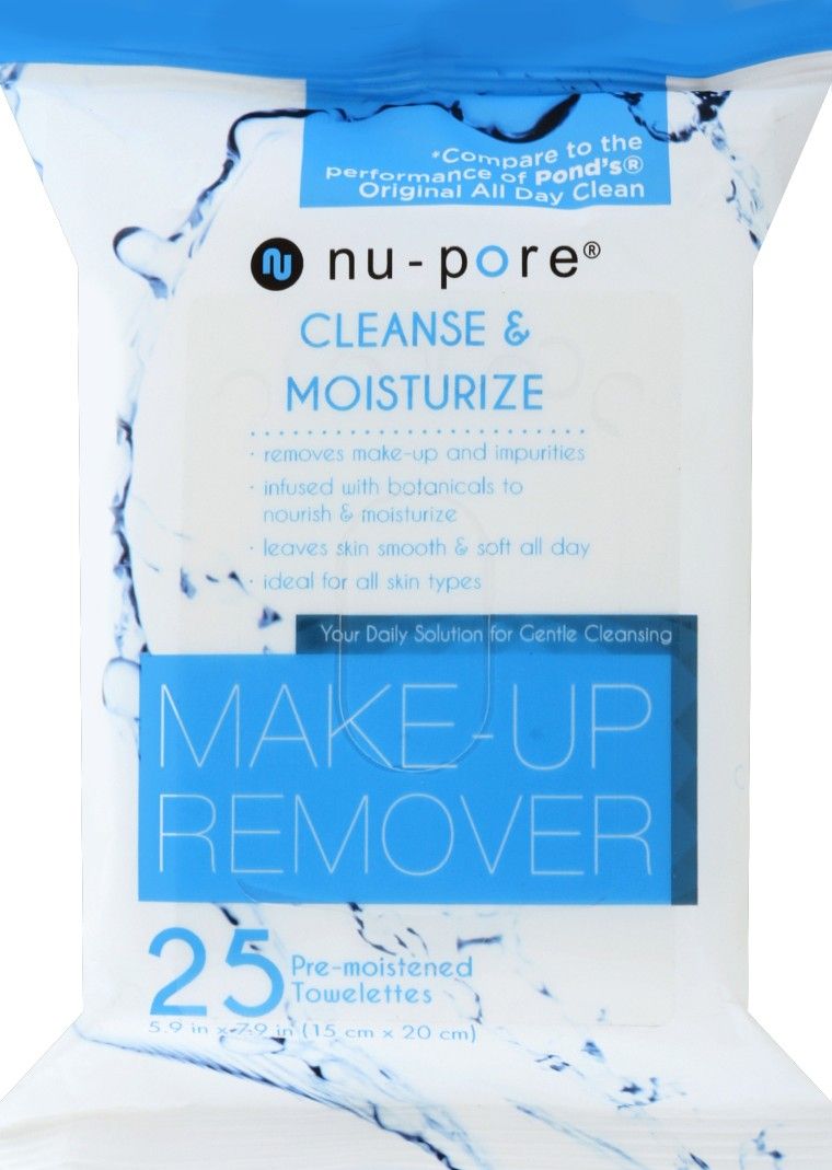 Make Up Remover Towelettes 25 Pack X 25