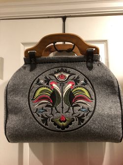 Large felt bag