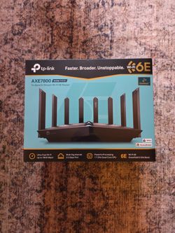 TP-Link Archer AXE95 (AXE7800) Tri-Band Wi-Fi 6E Router