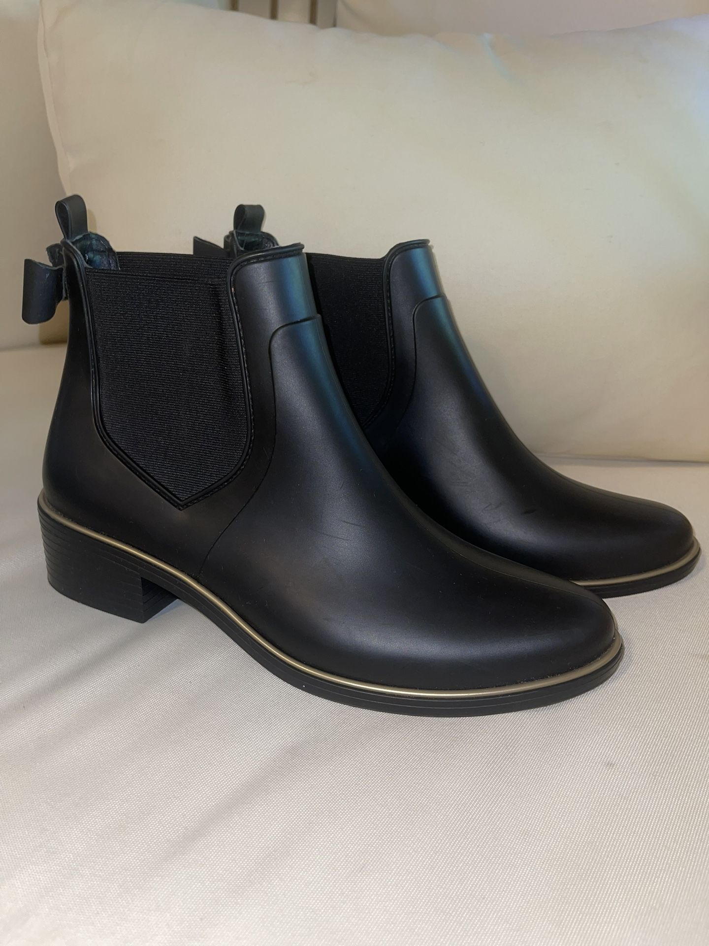 Womens Kade Spade Rain Boots Size 10