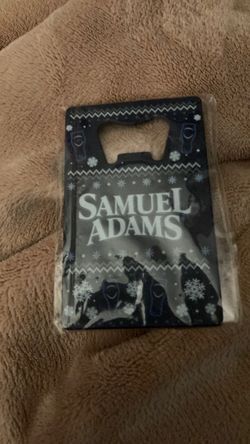 Samuel Adams Credit Card Bottle Opener