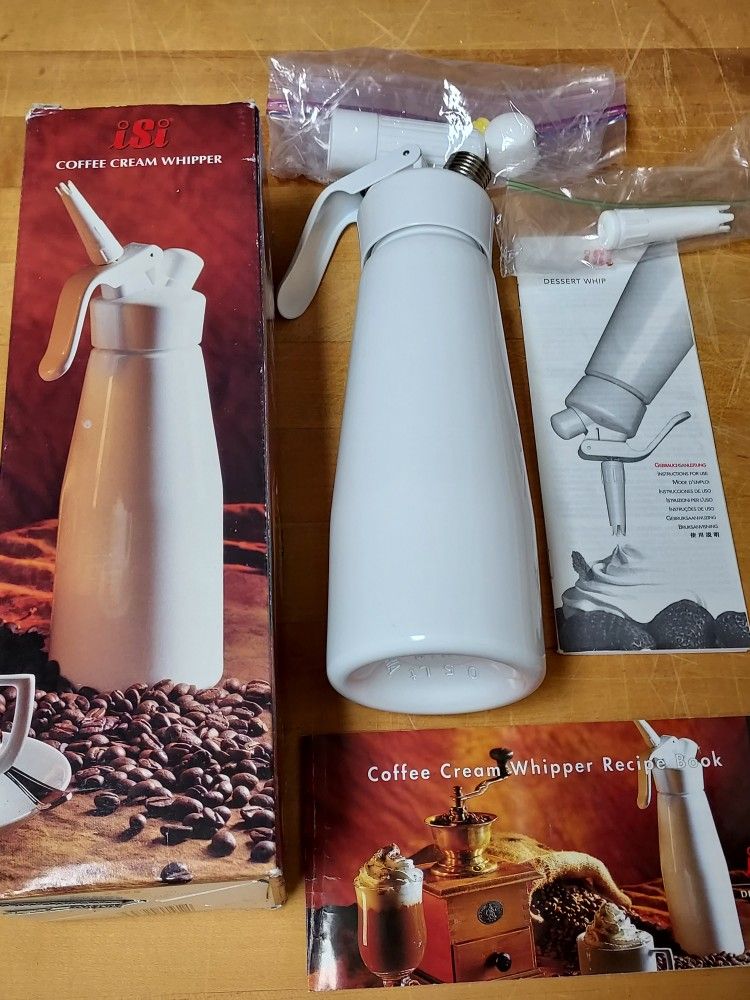 Like-New ISI Coffee Cream Whipper 
