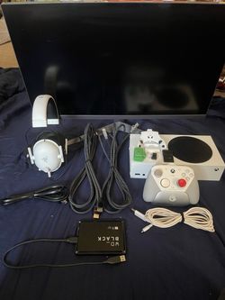 Xbox Series S Bundle with Monitor and Accessories