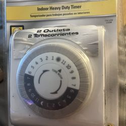 Indoor Heavy Duty Timer