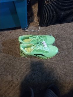Green Sneakers Size 13