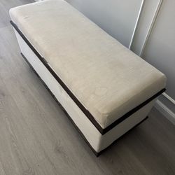 Chair And Storage Bench