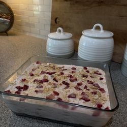 Fresh Homemade Strawberry Carlota 🍓🍰