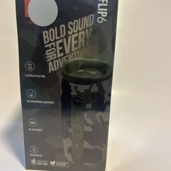 JBL Flip 6 Bluetooth SpeakerWaterproof Portable Wireless -Powerful Bass