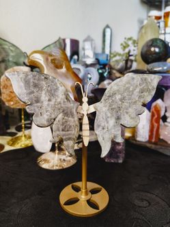 Hand Carved small Labradorite Butterfly