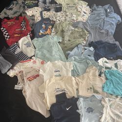 Big Bundle Of Baby Boy Toddler Clothes 