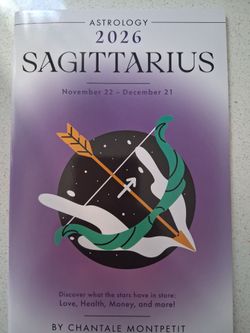 New Astrology 2026 Sagittarius Paperback Book