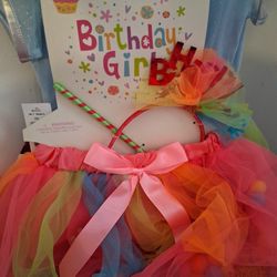Happy Birthday Girl Dress Age 3-6 