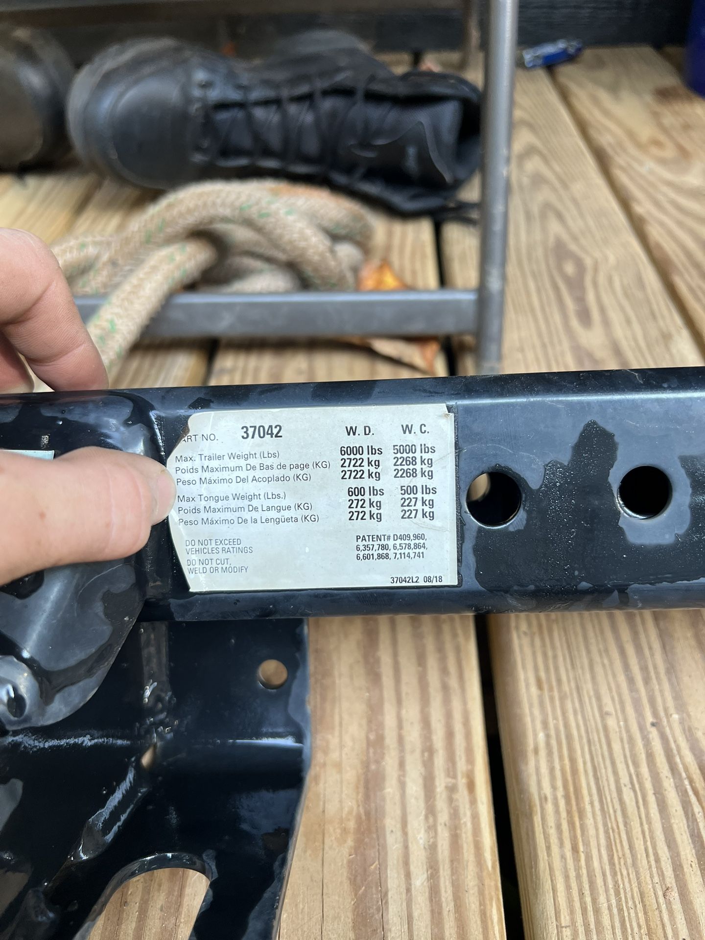 Adjustable Reese Hitch For Trailer