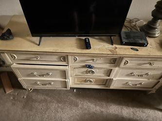 vintage dresser wood