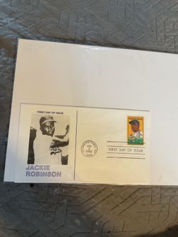 Jackie Robinson BROOKLYN DODGERS 1982 First Day Of Issue Envelope +20¢ Stamp
