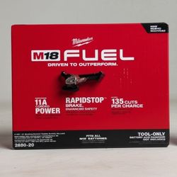 M18 FUEL 18V Lithium-lon
Brushless Cordless 4-1/2 in. / 5 in. Grinder With Paddle Switch
