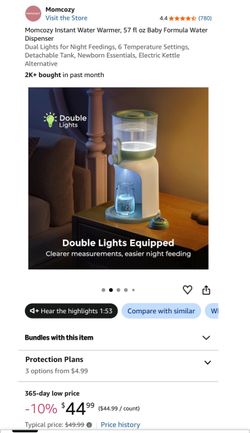 Momcozy Instant Baby Formula Water Warmer
