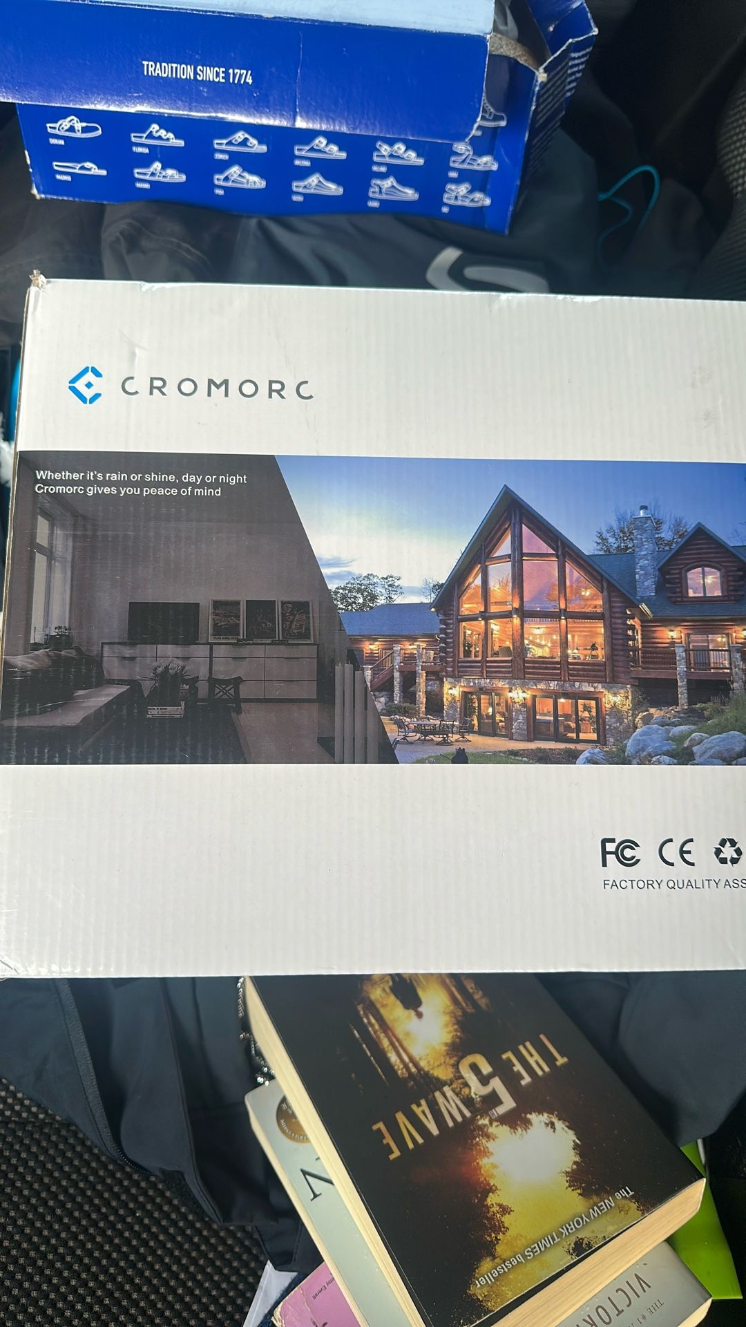 Wireless Security Camera System with 16" IPS Monitor, AI Human Detection, Floodlight,Siren Alarm, 2-Way Audio,4PCS 5MP Camera,Expandable 16CH NVR,Home