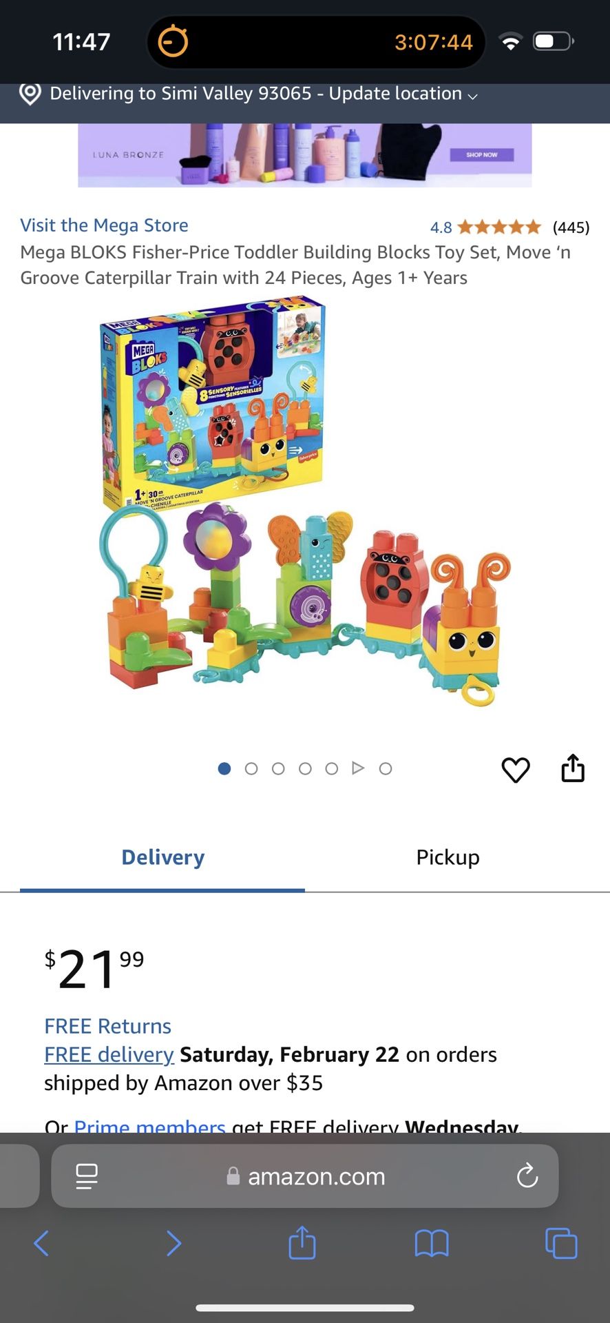 Mega blocks fisher-Price Toddler Building Blocks