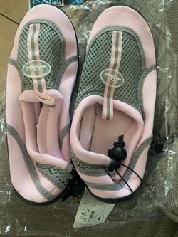 Brand new light pink water shoes $10