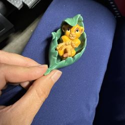 Vintage Baby Simba Ceramic Porcelain 