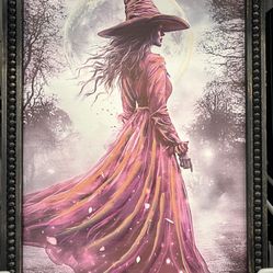 Witch Framed Wall Art