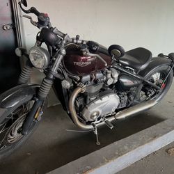 2018 Triumph Bonnevile Bobber 1200cc