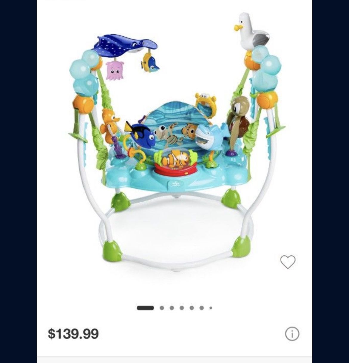 Disney Finding Nemo Baby Activity Center Jumper