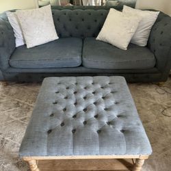 Denim Couch FOR SALE