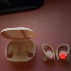 Pink Wireless Earbuds