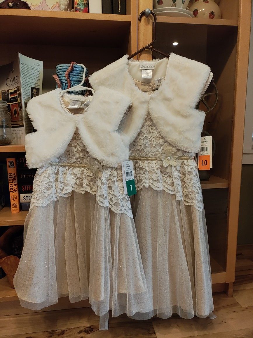 Jona Michelle Formal TWO Dress Set Girls