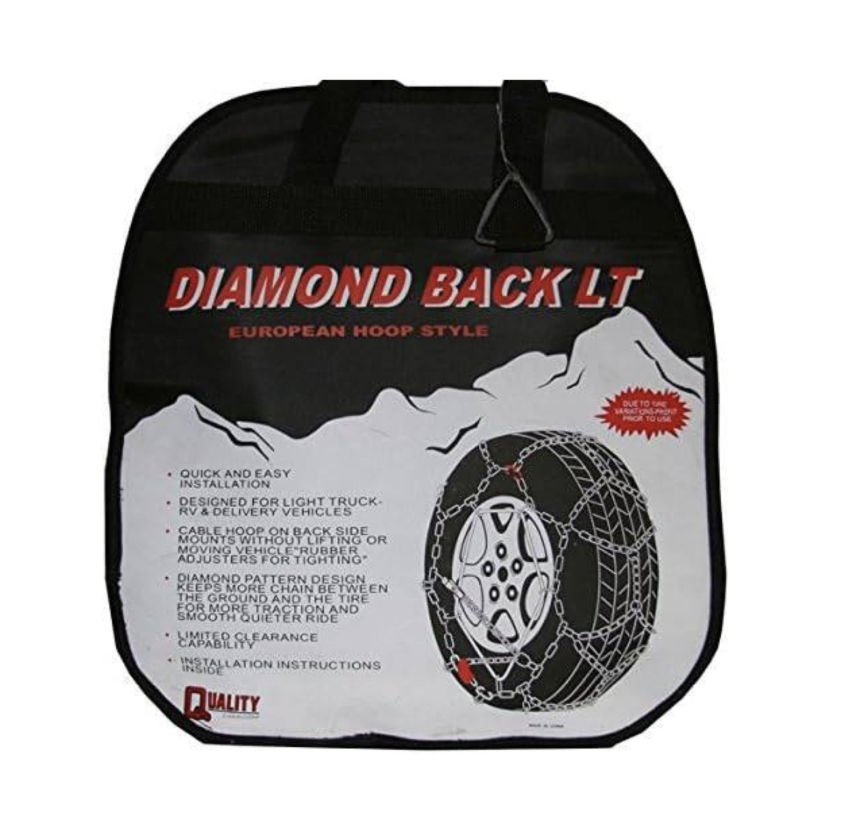 New Diamond Back LT Tire Chains 2533Q