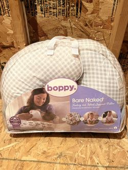 Boppy Nursing Pillow Bare Naked Original Support.