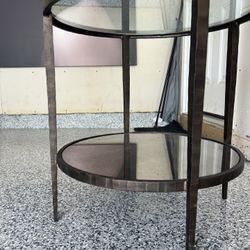 Round Glass Table 