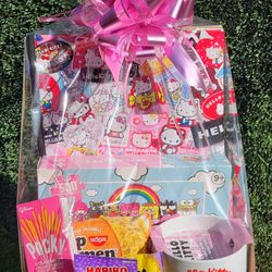 Teen/Girls Hello Kitty Gift Happy Birthday Gift Basket New (Delivery Available) 🛻🔥