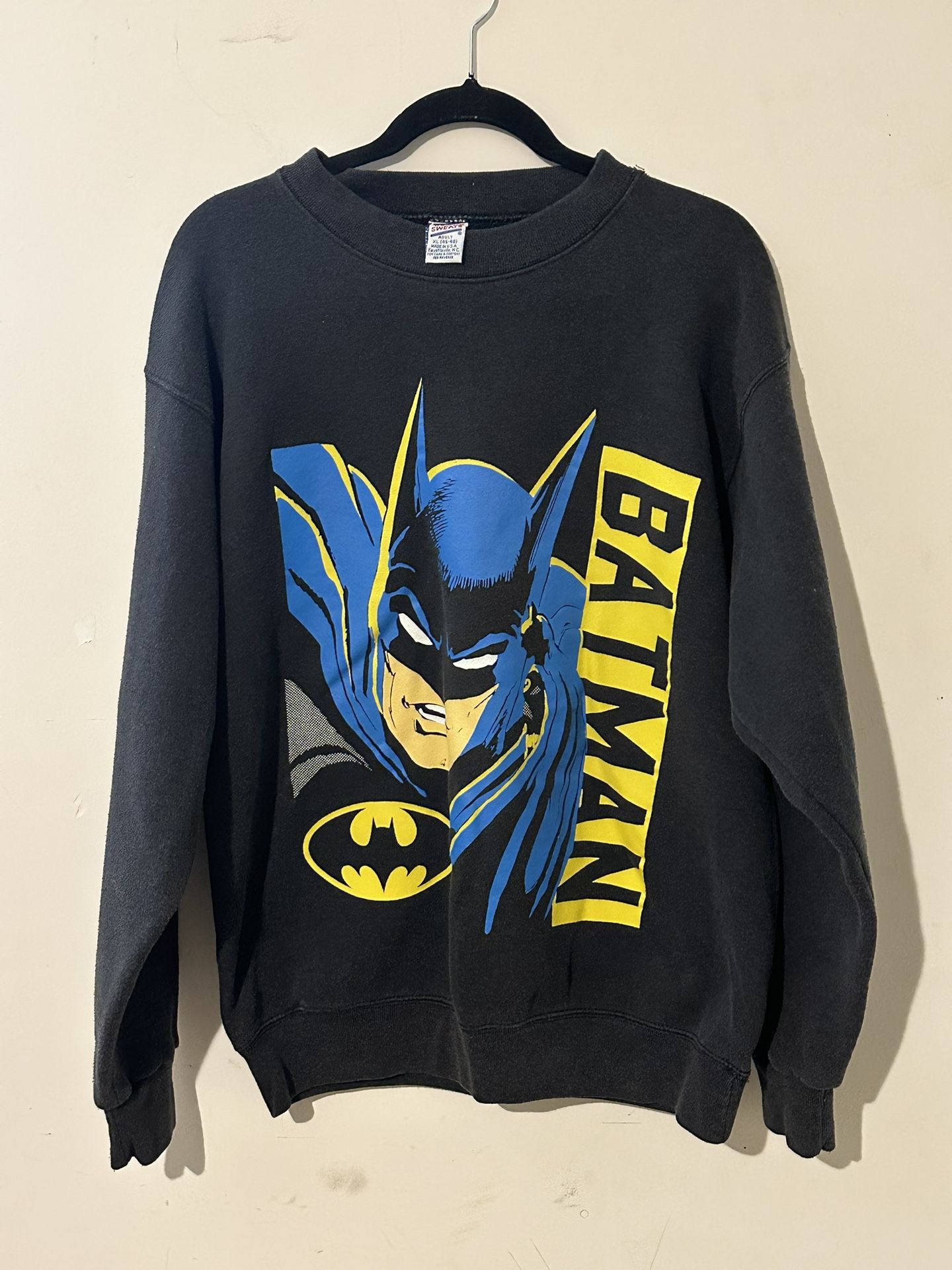 Batman Vintage Sweatshirt Size XL