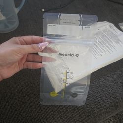 Nursing, milk bags, nursing pads