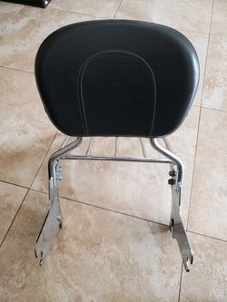 Harley Davidson passenger backrest