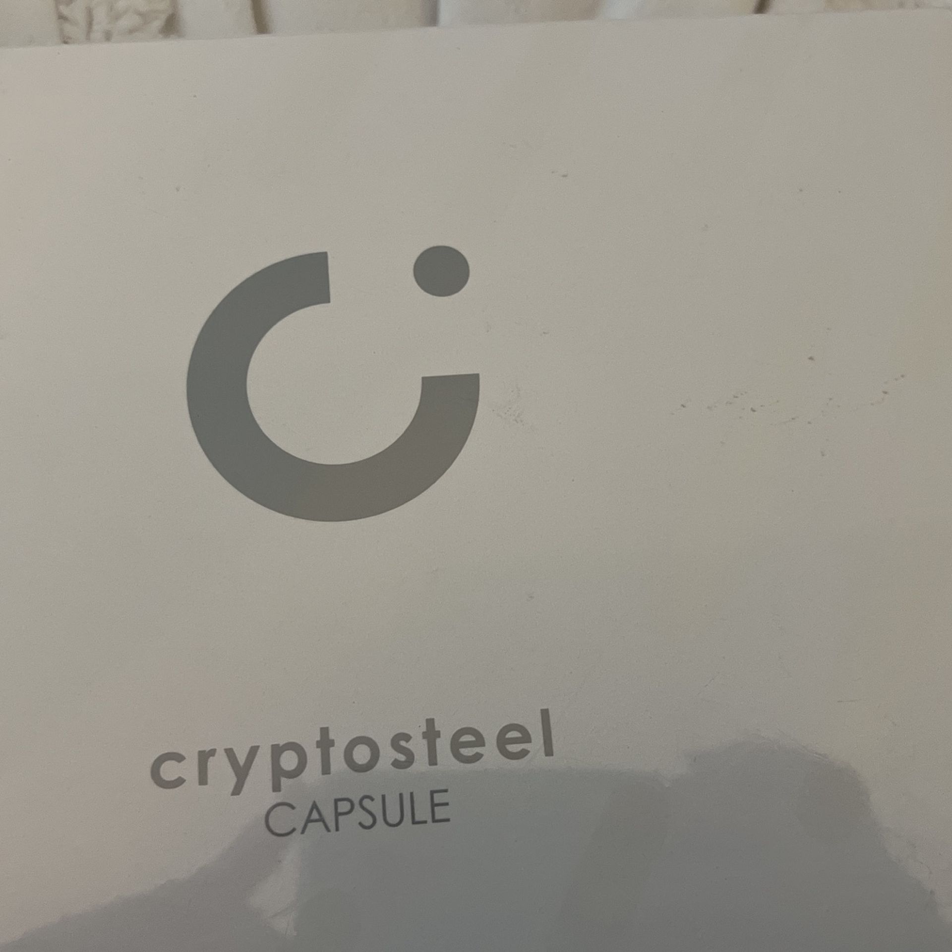 Crypto Steel Capsule