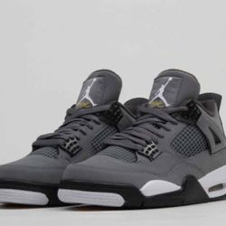 JORDAN 4 Cool Grey (used) Size 10