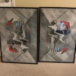 2 Large Prints 
