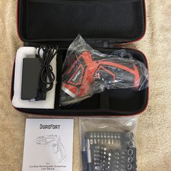 DuroFort 8 V Cordless Electric Screwdriver Kit