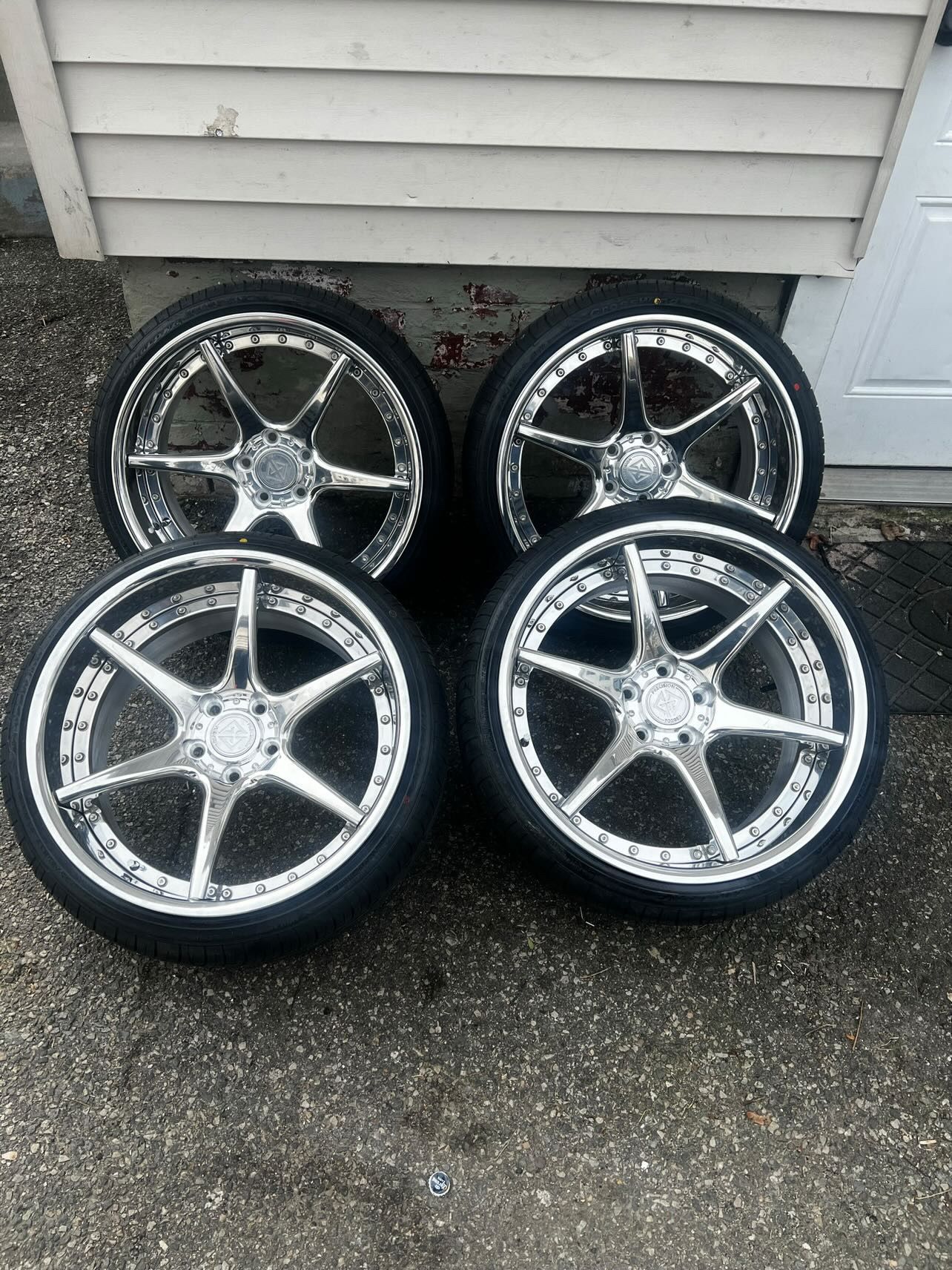 Custom 1of1 3pc tandems Wheels